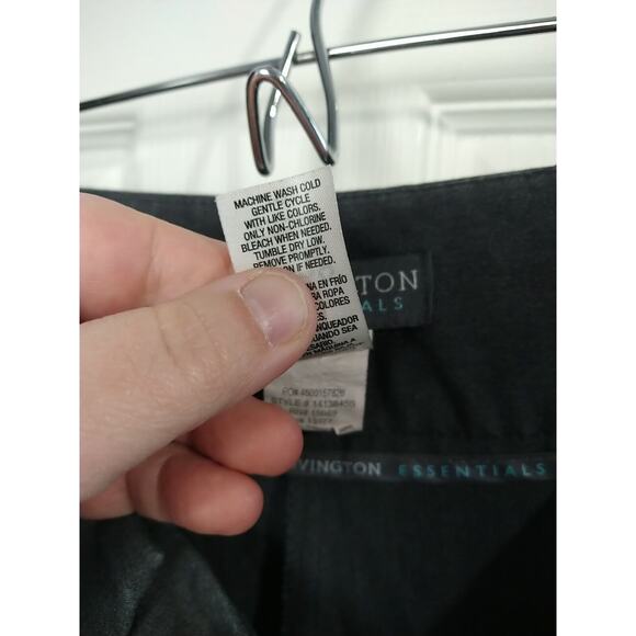 $ Covington Woman 14S Grey Trouser Pants Casual Office Business Boot Cut - Picture 7 of 10